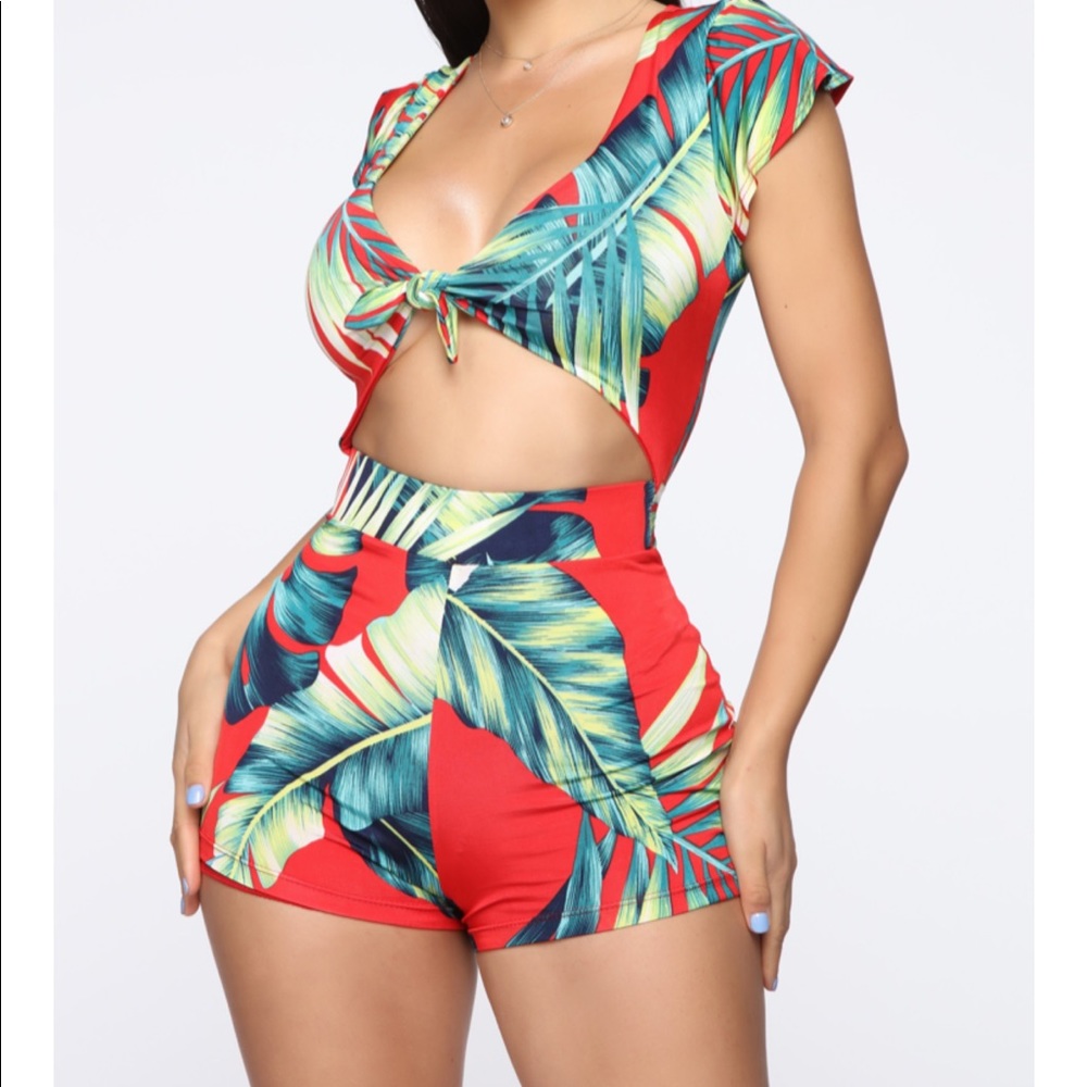 Shorts romper